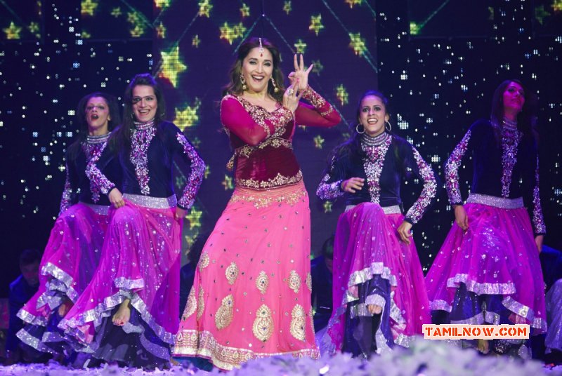 New Photo Madhuri Dixit At Slam Finale 850