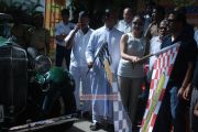 Sonia Agarwal Flag Off Heritage Car Rally 2146