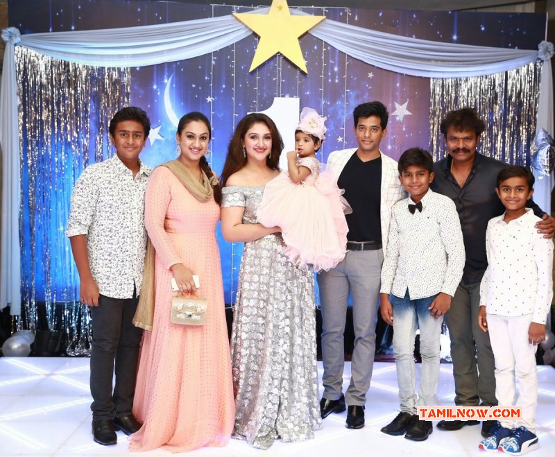 Jul 2017 Still Sridevi Vijaykumar Daughter Rupikaa 1st Birthday Event 8366