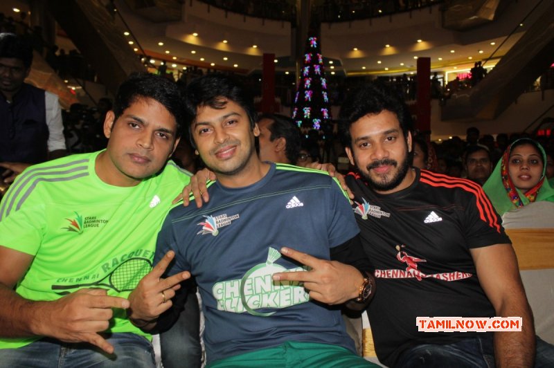 Stars Badminton League T Shirt Launch Recent Image 3339