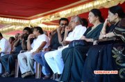 Oct 2014 Photos Tamil Film Industry Fasting Tamil Function 7272