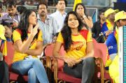 Deeksha Seth And Sameera Reddy At Ccl 2 Match 561