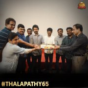 New Image Thalapathy 65 Poojai Function 6277