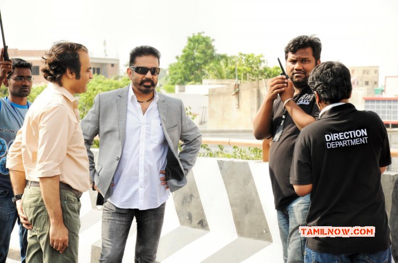 Recent Image Thoongavanam Working Stills Function 5852