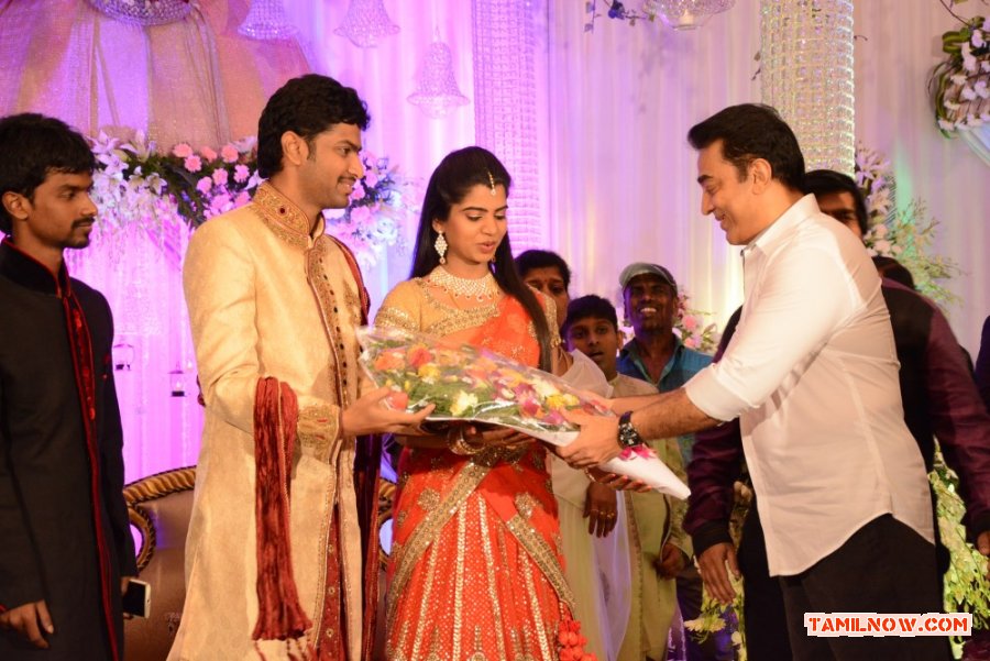 T Rajendran Daughter Marriage Reception With Kamal Haasan 950