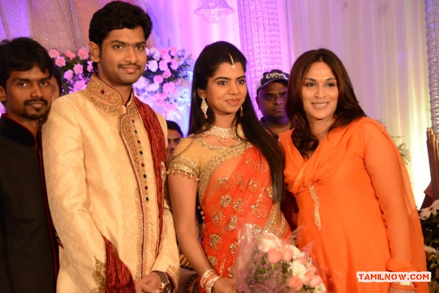 T Rajendran Daughter Reception With Aishwarya Dhanush 849