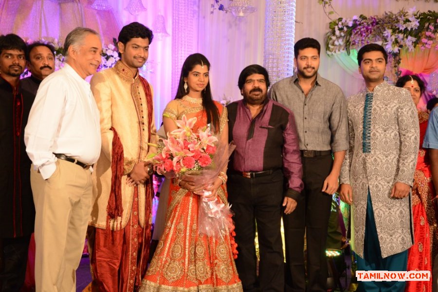 T Rajendran Daughter Wedding Reception With Jayam Ravi 685