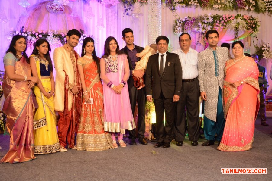 Tr Daughter Ellakkiya Wedding Reception Stills 8342