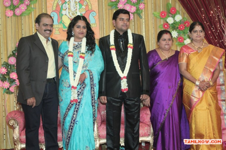 V Swamynathan Son Reception 23