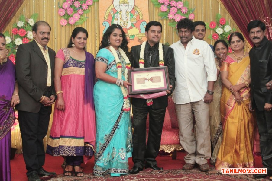 V Swamynathan Son Reception 6769