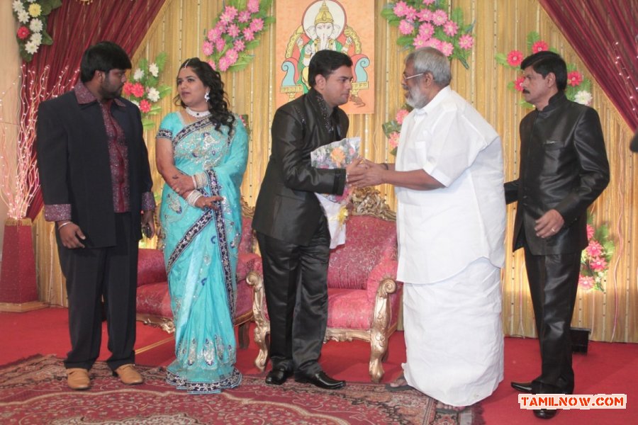 V Swamynathan Son Reception 7759