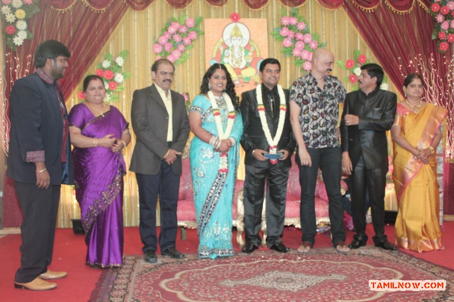 V Swamynathan Son Reception Photos 6346