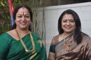 Nalini And Poornima Bhagyaraj At Vaazhum Deivam Movie Launch 766