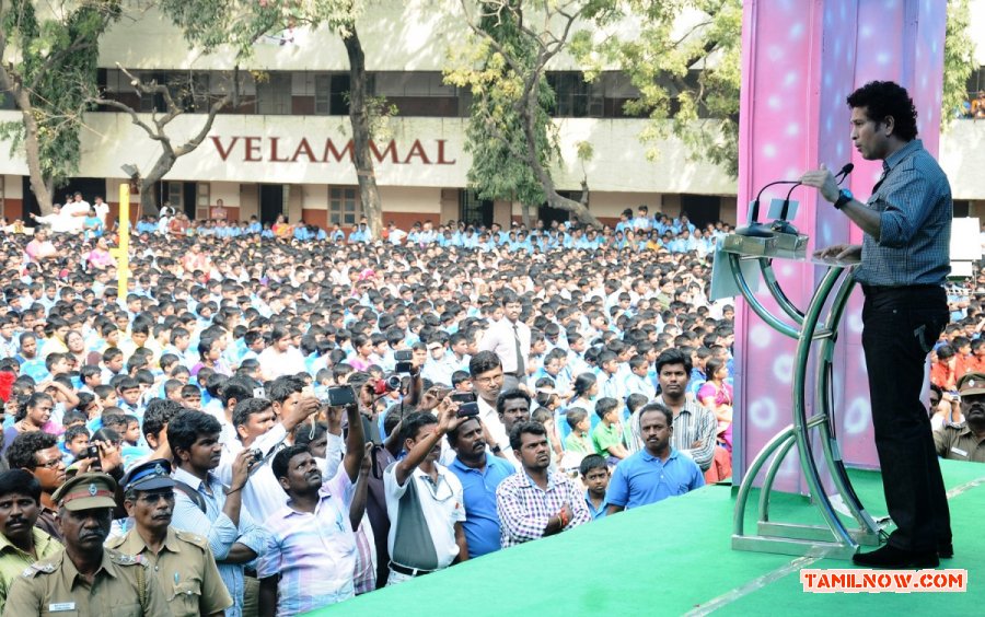 Velammal Honours Sachin Tendulkar Photos 7204