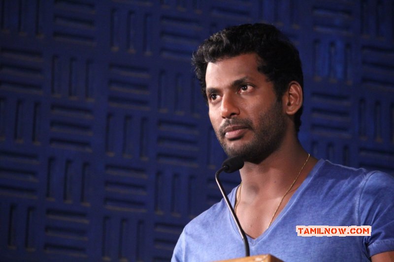 Vishal At Vellaikara Durai Pressmeet Event New Photo 627