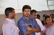 Vijay At Hosur Marriage Function 4241