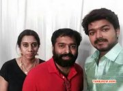 Vijay At Santhosh Narayan Birthday