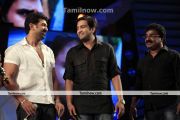 Arun Vijay And Santhanam At Vijaya Awards