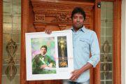 Vijay Awards 2013 Painting Invitation 3162