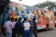 Vijay Awards Rasigan Express Bus Flag Off Stills 219