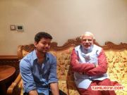Vijay Meets Narendra Modi At Kovai 7438
