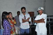 Vijay Visits Sattam Oru Iruttarai Shooting Spot Stills 5410