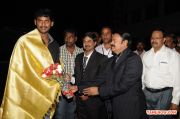 Vishal And Vetrimaran At Dr Mgr University Stills 455