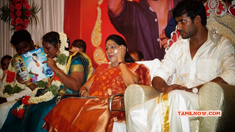 2015 Photo Vishal At Marriage Of 10 Poor Girls Tamil Movie Event 3963