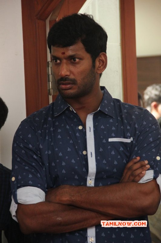 Vishal Film Factory Production No 11 Pooja Latest Pic 8715