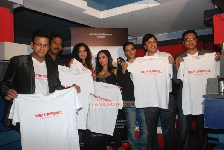 Whats Up Machaa Movie Logo Launch 1258