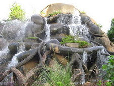 Marina Beach Artificial Fountain